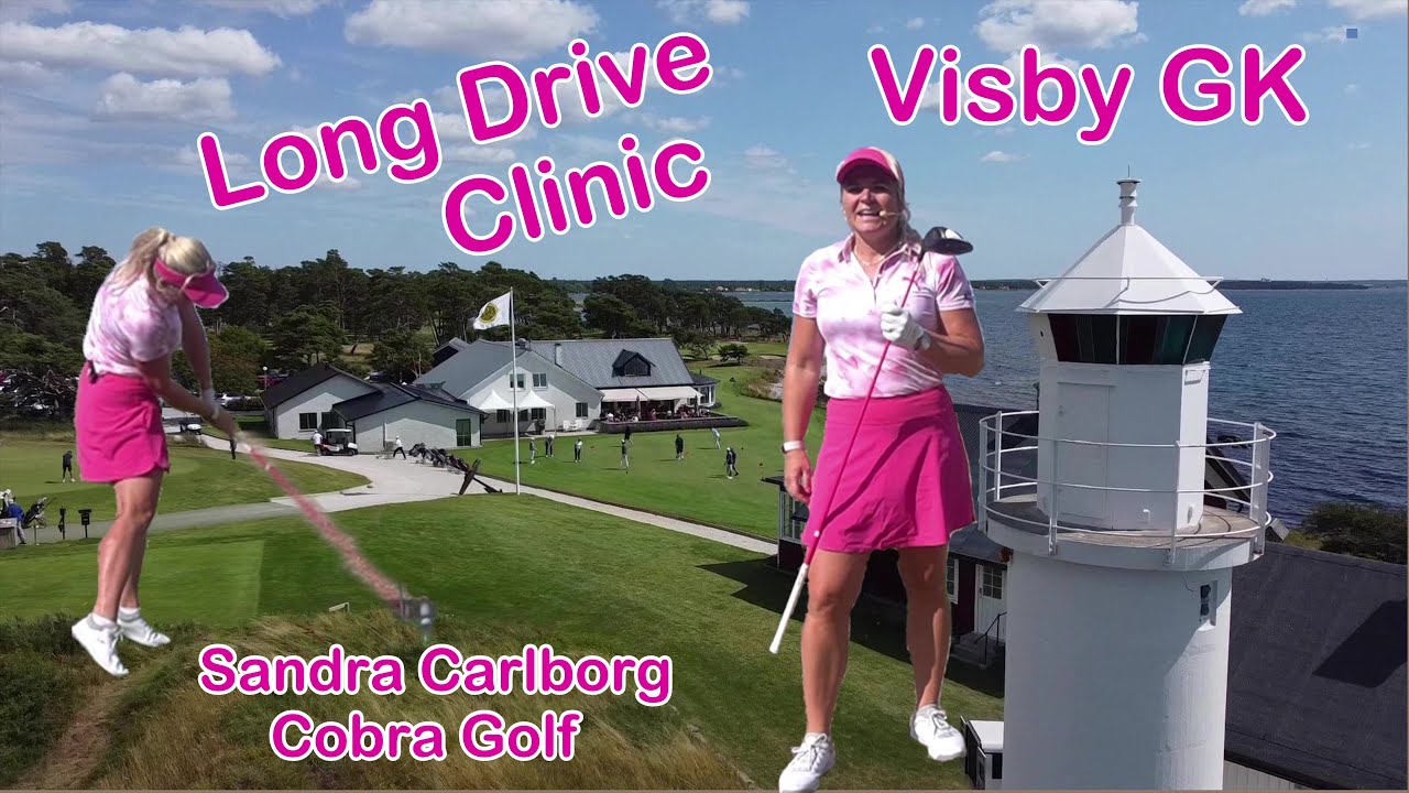 Jag är på Gotland tillsammans med Cobra Golf och gör long drive clinic på Visby golfklubb! (EN SUB)