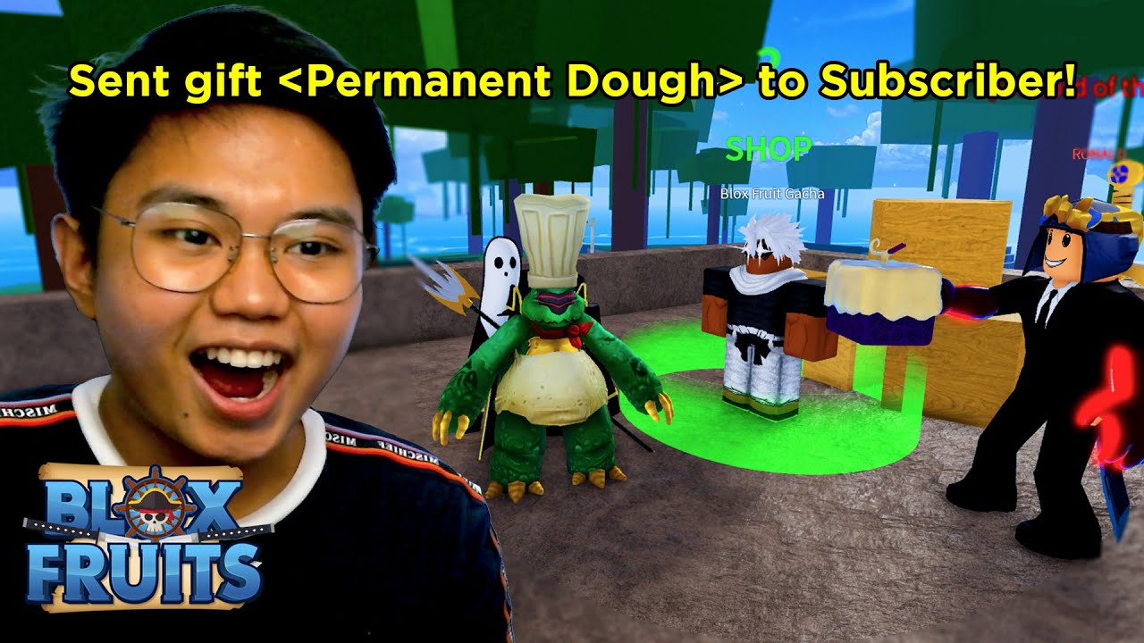 Blox Fruits - PERMANENT DOUGH  Spin Challenge 2!