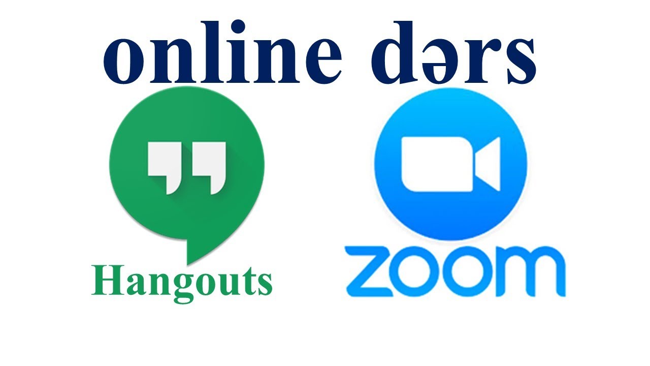 Zoom, Hangout – online dərs keçmək, addım-addım tam izah