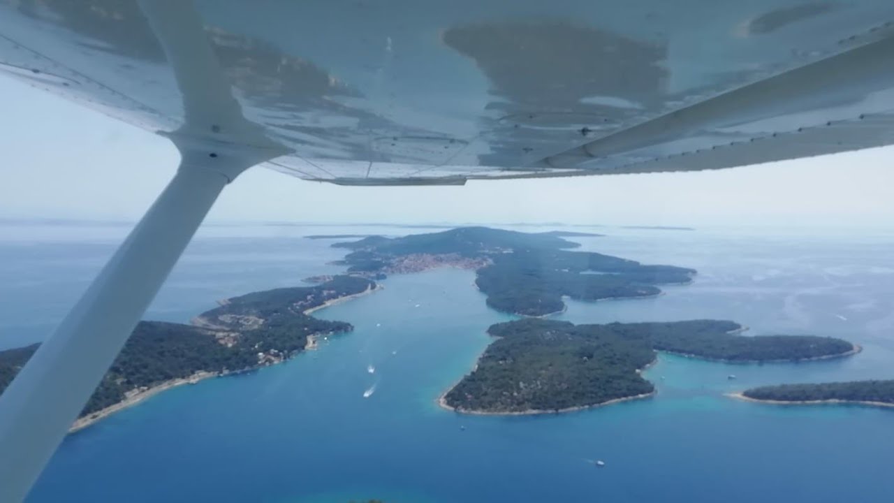 Cessna 172  @ Panoramic Flight Mali Losinj - Ilovik - Susak - Otok Unije   2022