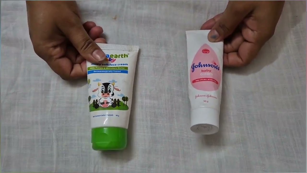 Mamaearth vs Johnson’s Baby Cream review 