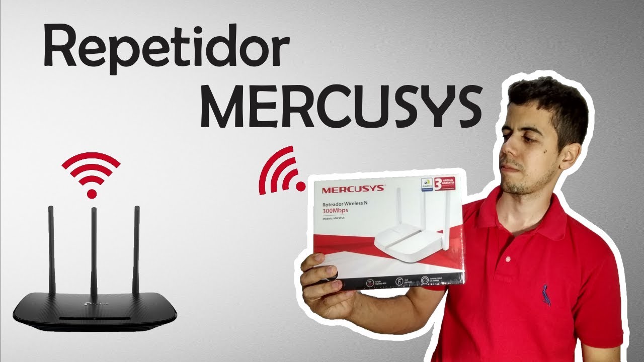 Como configurar Roteador MERCUSYS como REPETIDOR