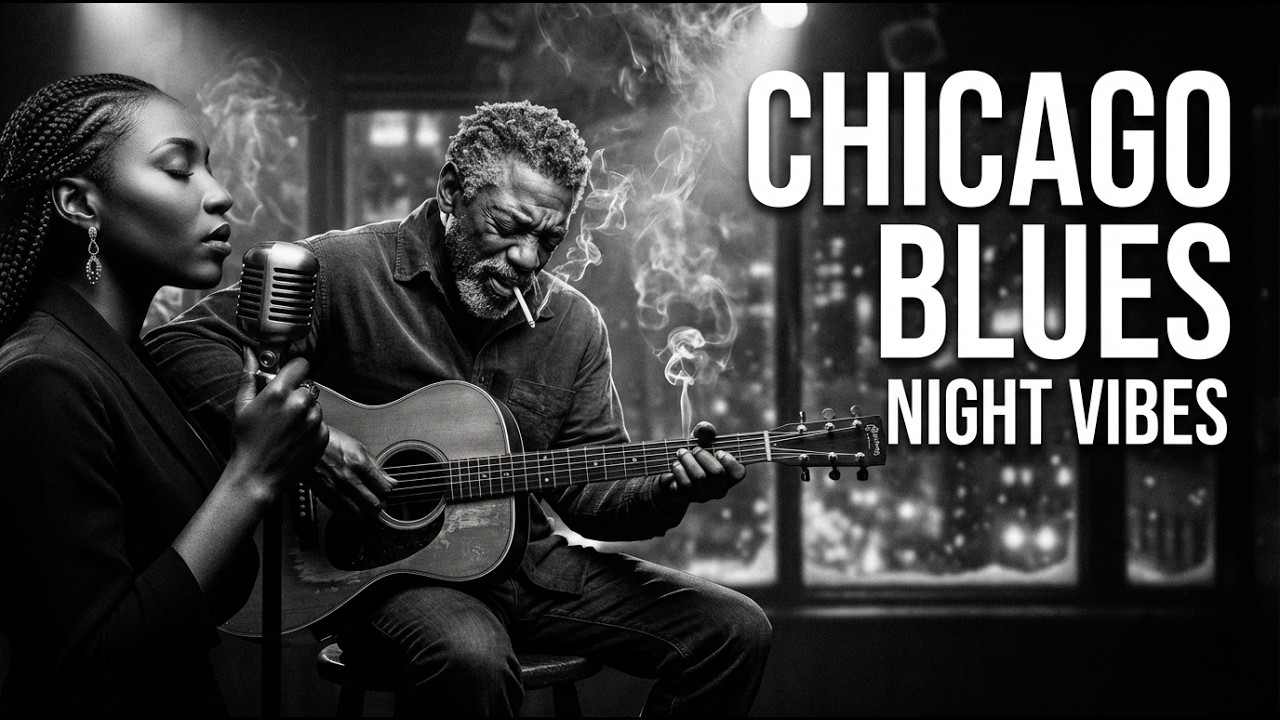Deep Chicago Blues & Smooth Jazz for Midnight Relaxation