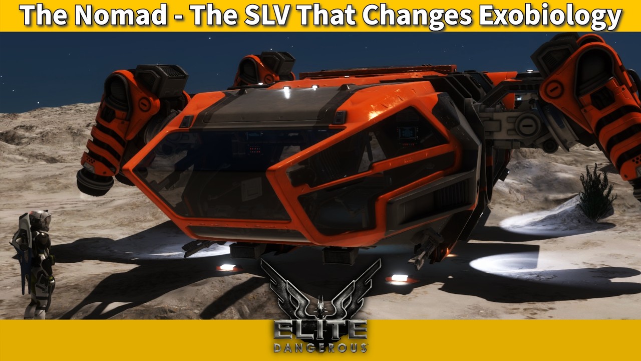 Nomad &mdash; корабельный истребитель, который меняет экзобиологию [Elite Dangerous]