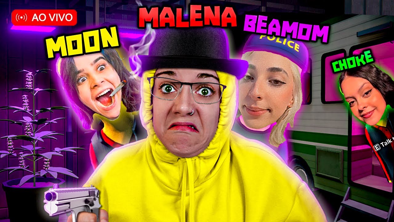 🔴 4 mulheres e plantas criminosas! feat Moonkase, Beamom, Choke