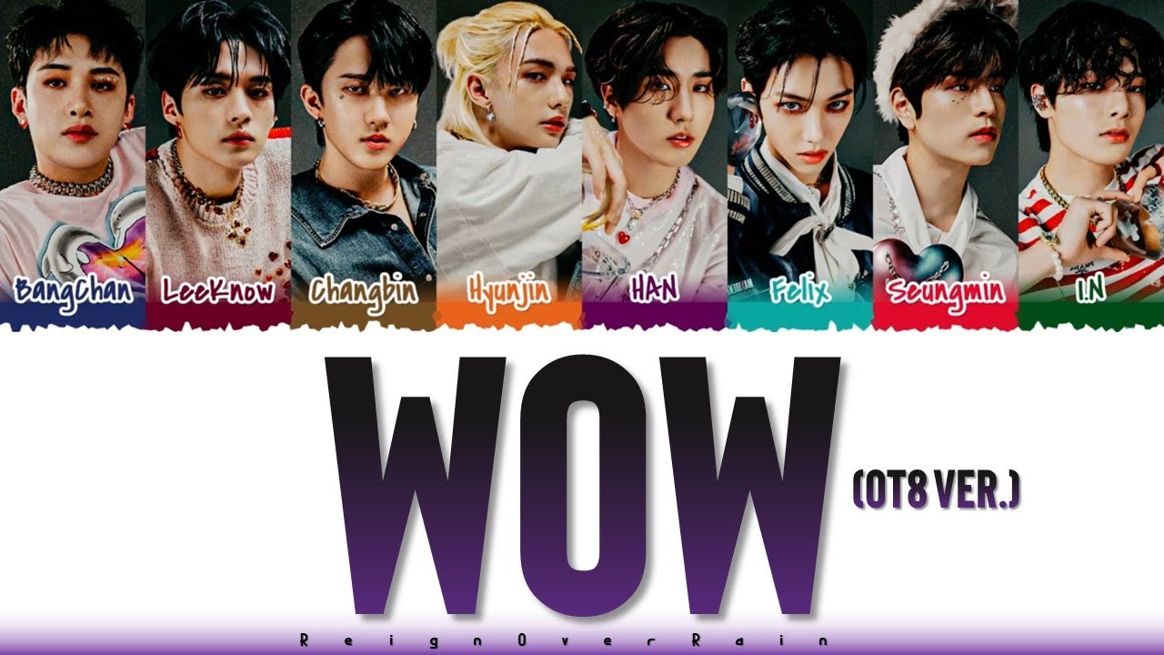 [AI COVER] Stray Kids - Wow (Ot8 Ver.)