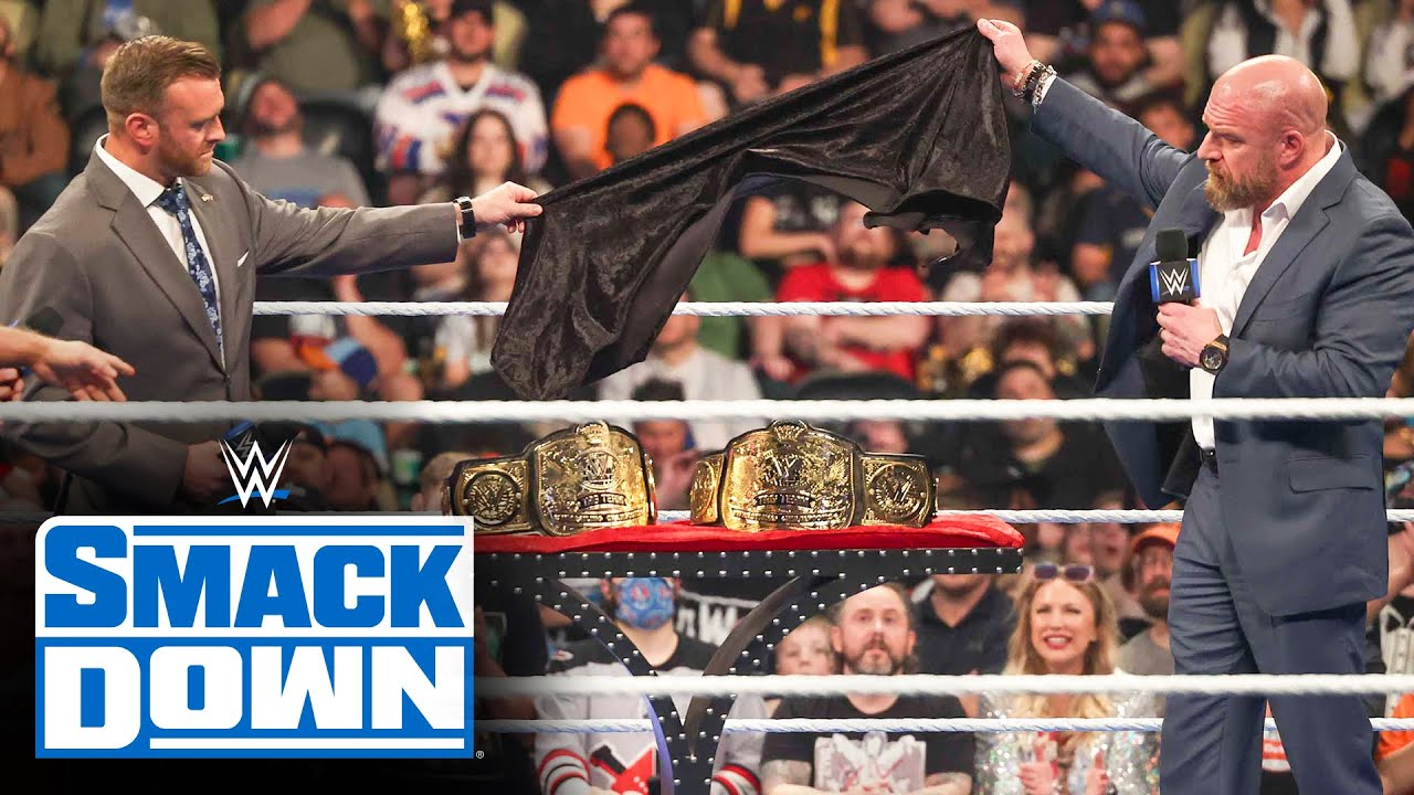 Triple H дарит новые титулы командных чемпионов WWE городу Андер: лучшие моменты SmackDown, 19 ап...