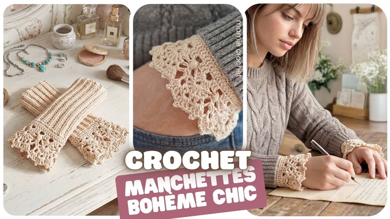 💐💗 CROCHET ROMANTIQUE & RAFFINÉ,  LE STYLE QUE VOUS  ADOREZ 💗🧶 TUTO BERTILLE @MamieCrochet