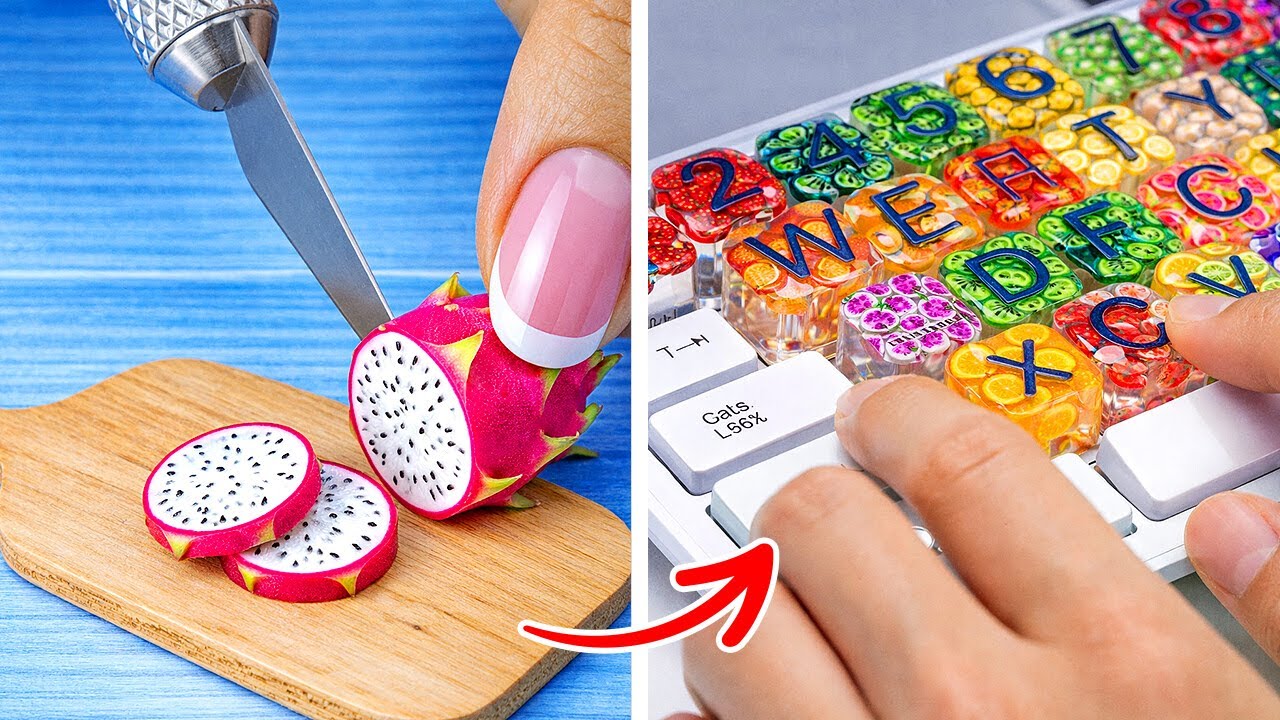 ✨ EPOXY RESIN DIYS 😍 Make these Easy Crafts at Home 🌈