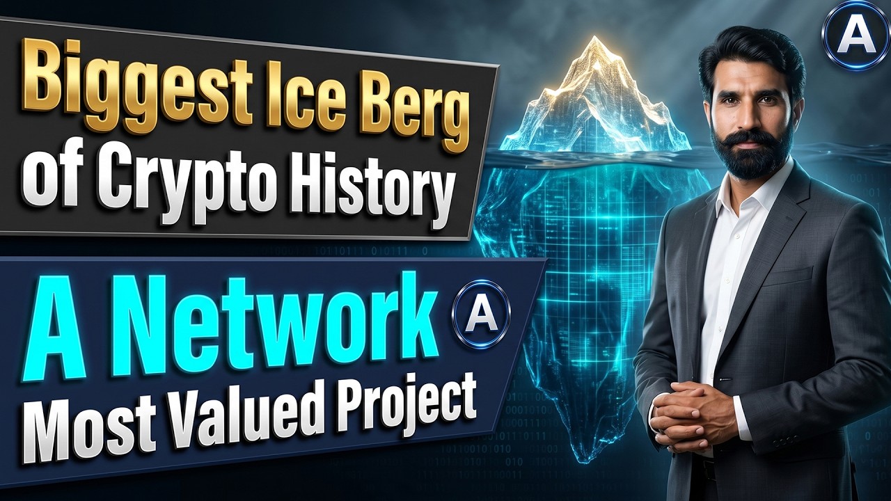 Biggest ICE Berg of Crypto History A Network Most Valued Project | ANET Update | ANT Network Update