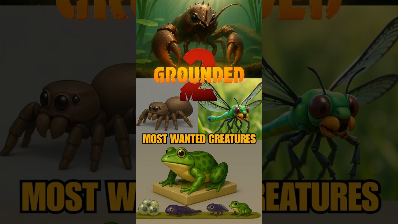 Most wanted BUGS in Grounded 2 🐌🐞