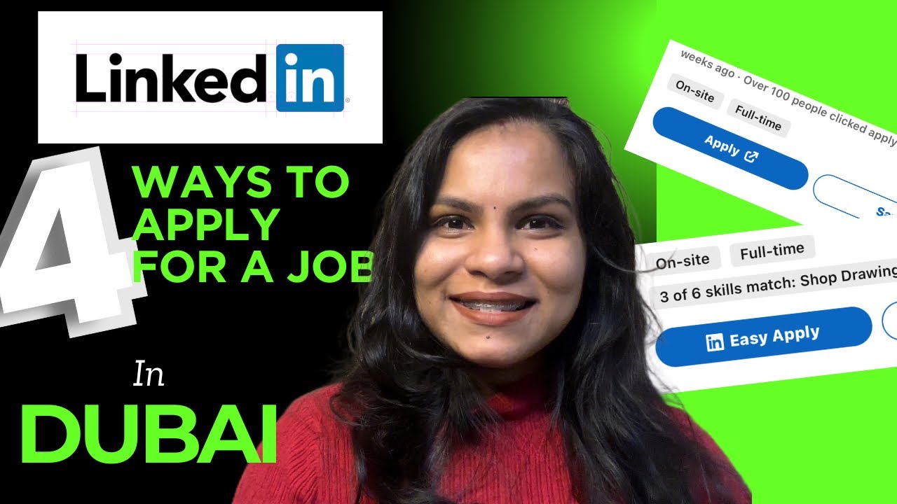 How to apply for Jobs Via Linkedin? In malayalam |Dubai Jobs
