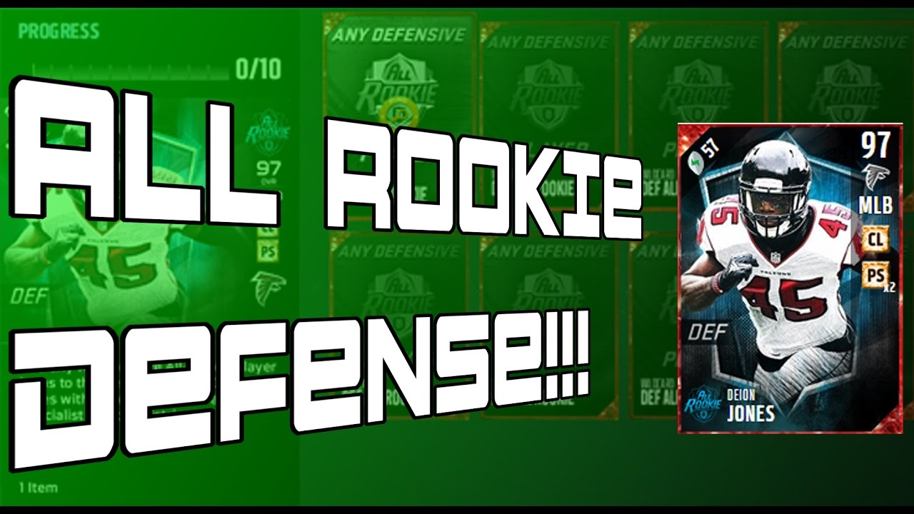 ALL ROOKIE DEFENSE IS IS HERE!!! NEW PLAYERS AND SETS!!
