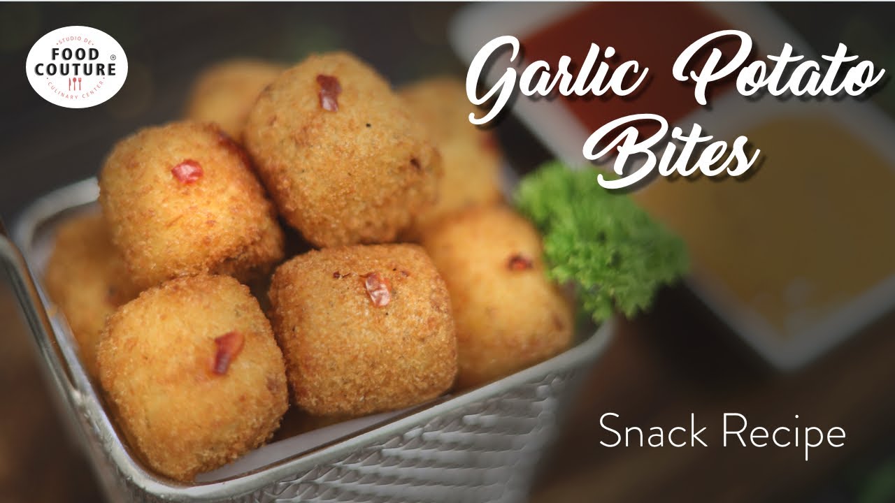 Garlic Potato Bites | लहसुन आलू बाइट्स | स्नैक्स रेसिपी | Potato Nuggets