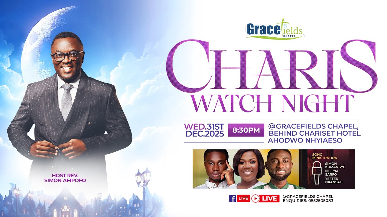 CHARIS WATCH NIGHT SERVICE 2025  31.12.25