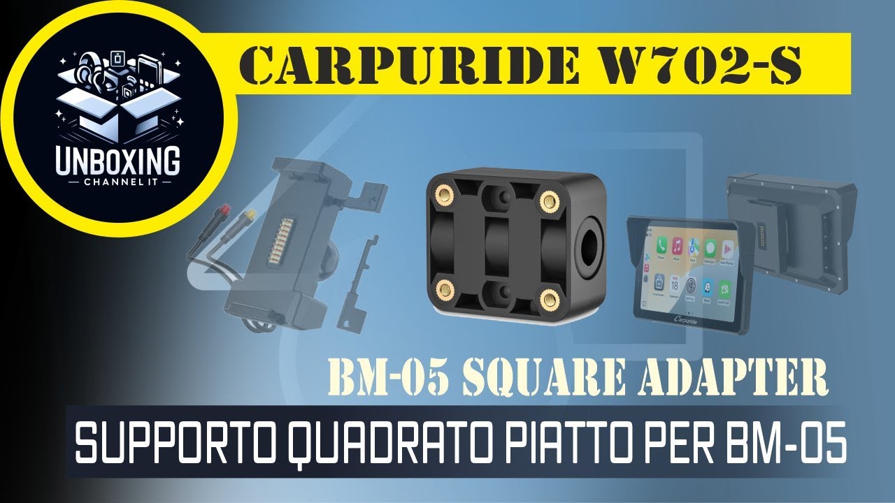 Carpuride W702- S  - BM-05 Square Adapter Mount