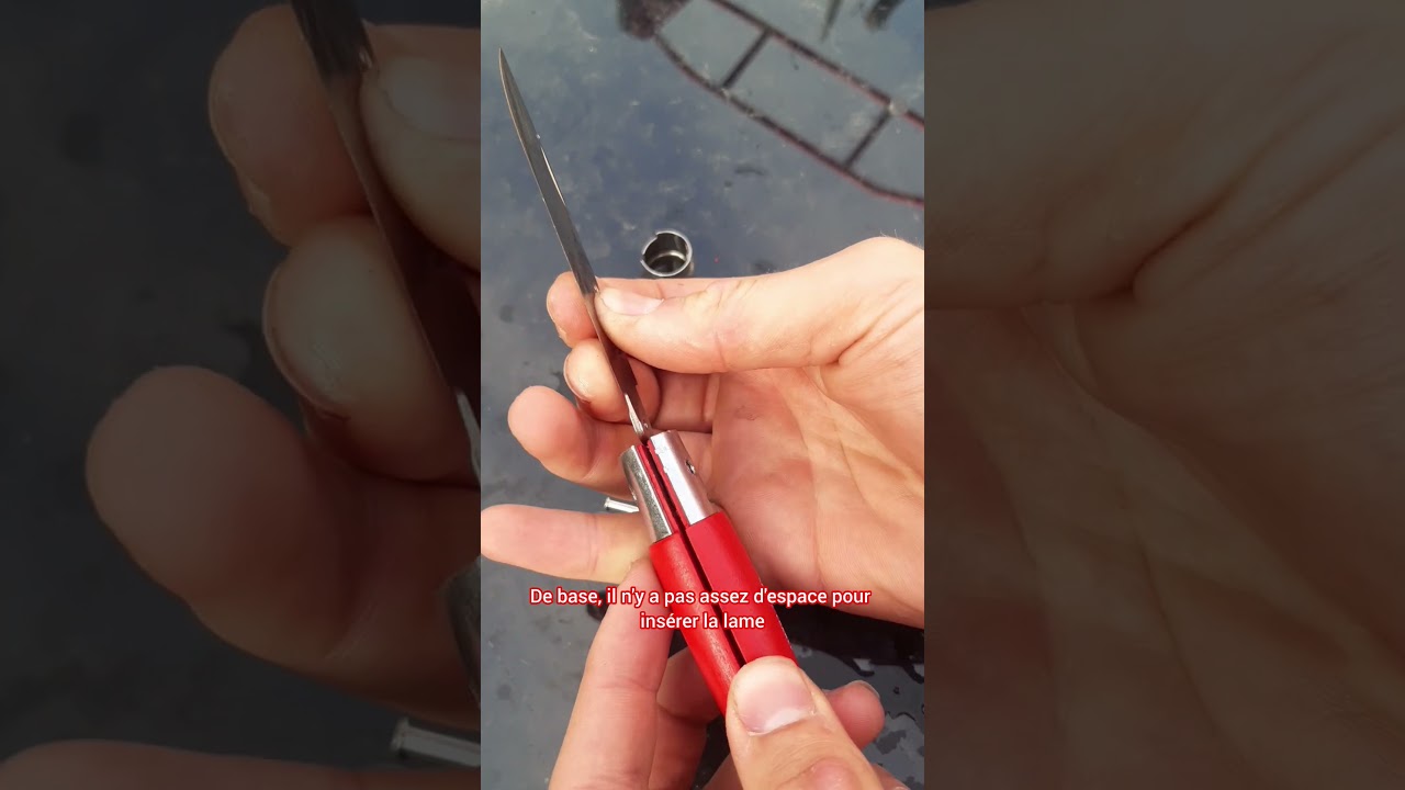 Opinel ouverture une main 👋