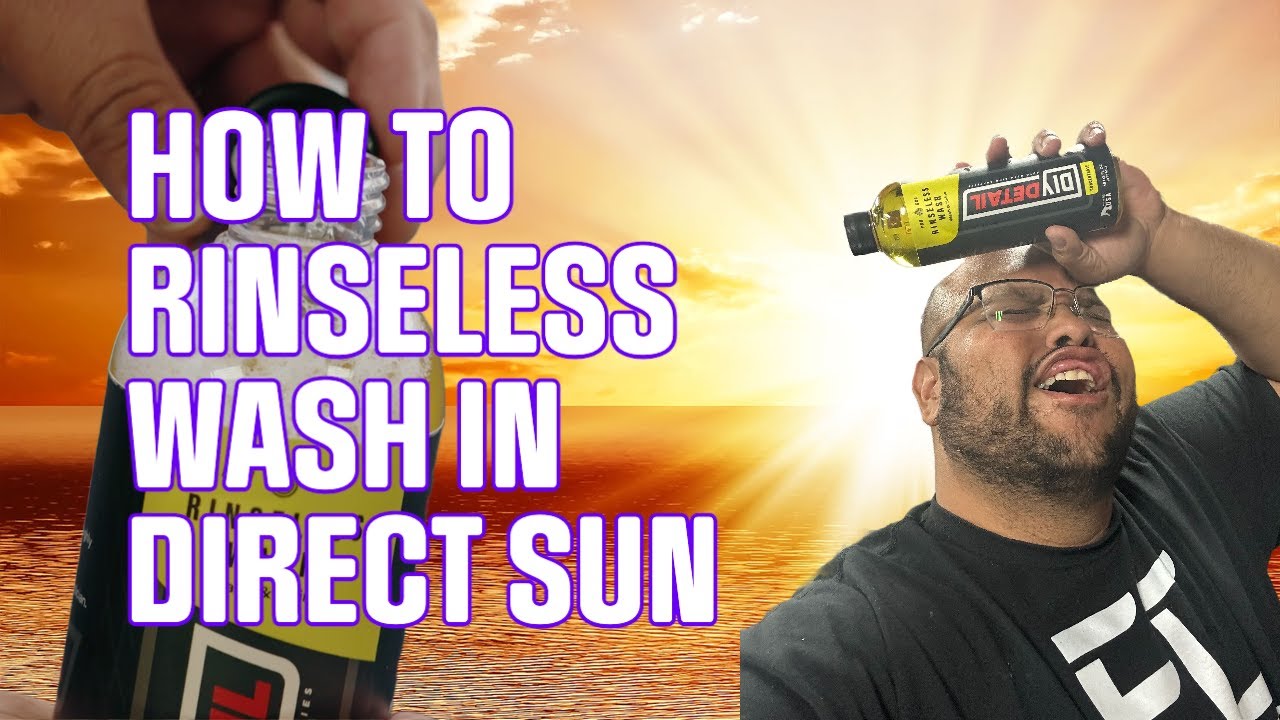 The Ultimate Guide to Rinseless Washing Your Car Outdoors.