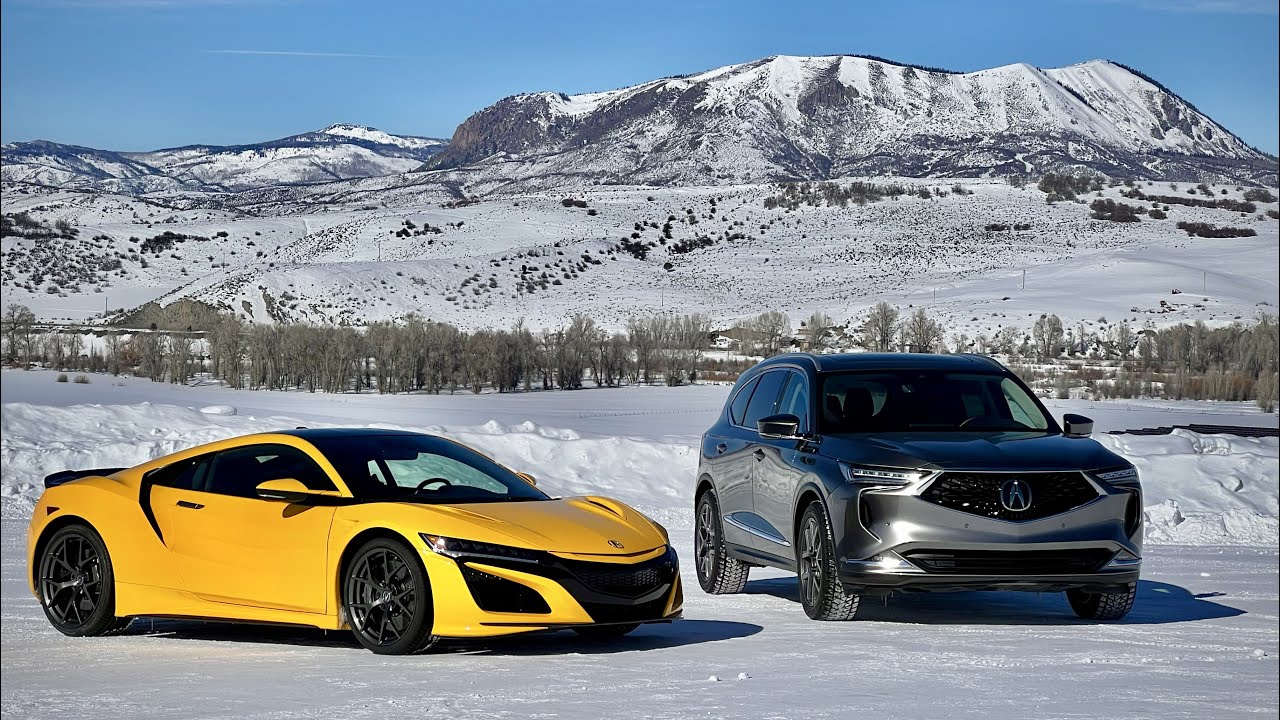 Winter vs. All-Season Tires - Acura MDX & NSX - Blizzak DM-V2 / Alenza AS Ultra / Potenza RE980AS+