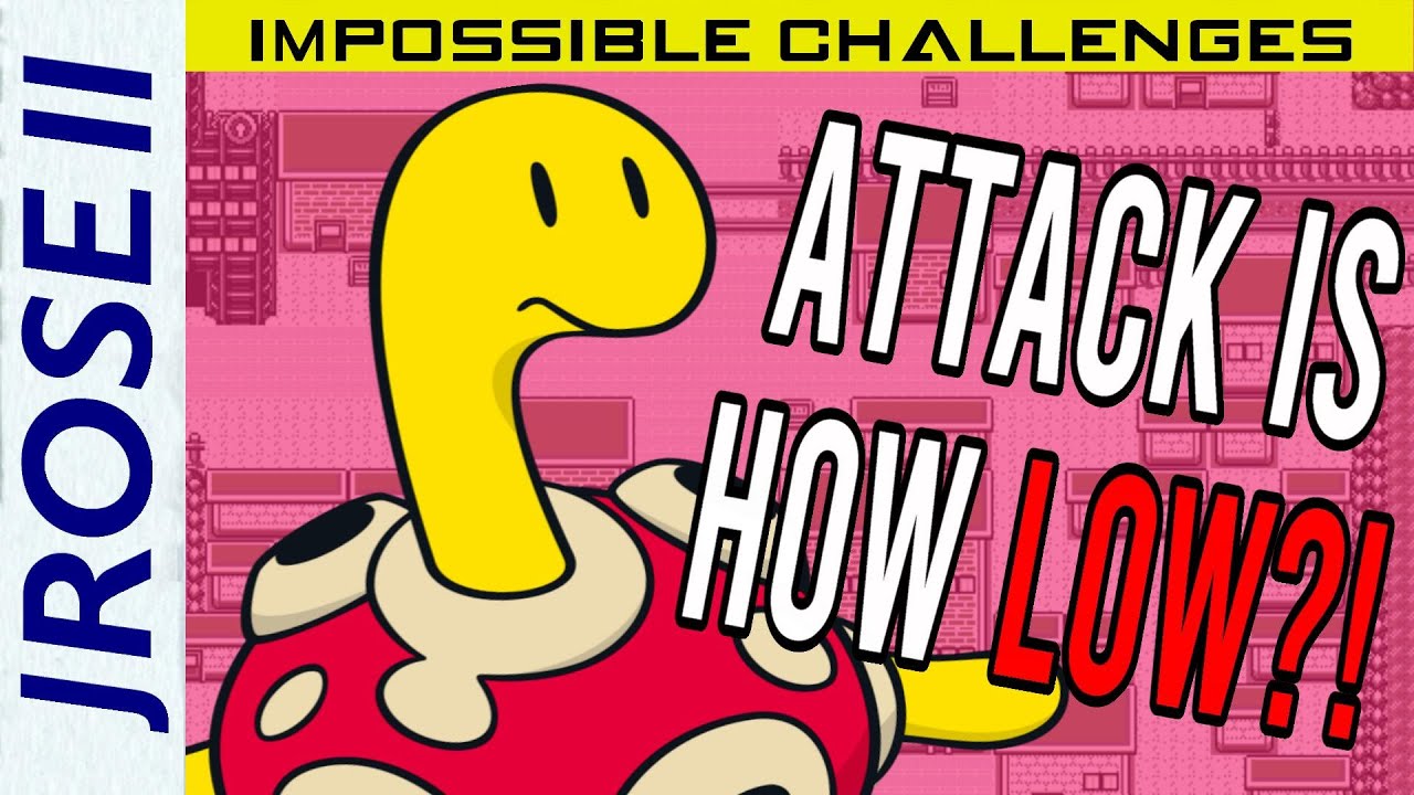 Can you Beat Pokemon Gold/Silver with Just a Shuckle?
