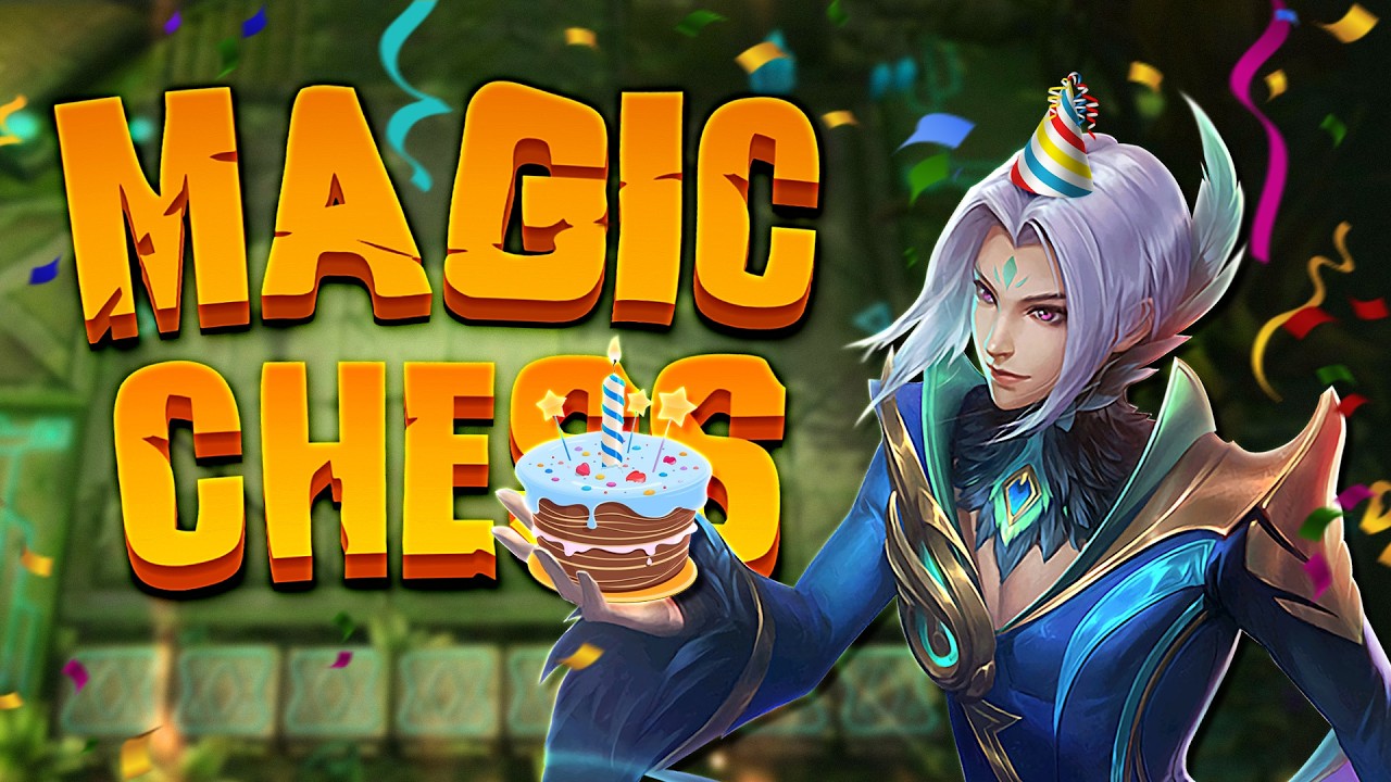 ОТМЕЧАЮ ДР и ИГРАЮ С ЧАТОМ в MAGIC CHESS GO GO! МАГИЧЕСКИЕ ШАХМАТЫ!MOBILE LEGENDS!
