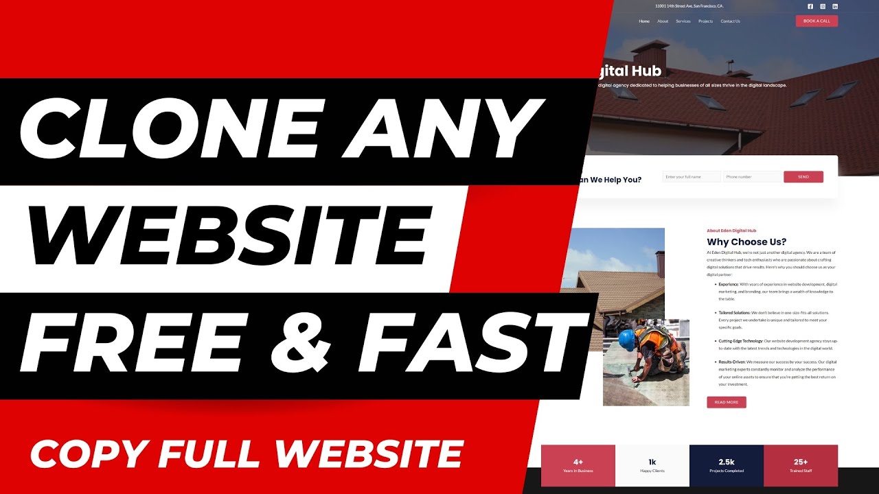 How To Clone Any Website For Free | Clone Full Website