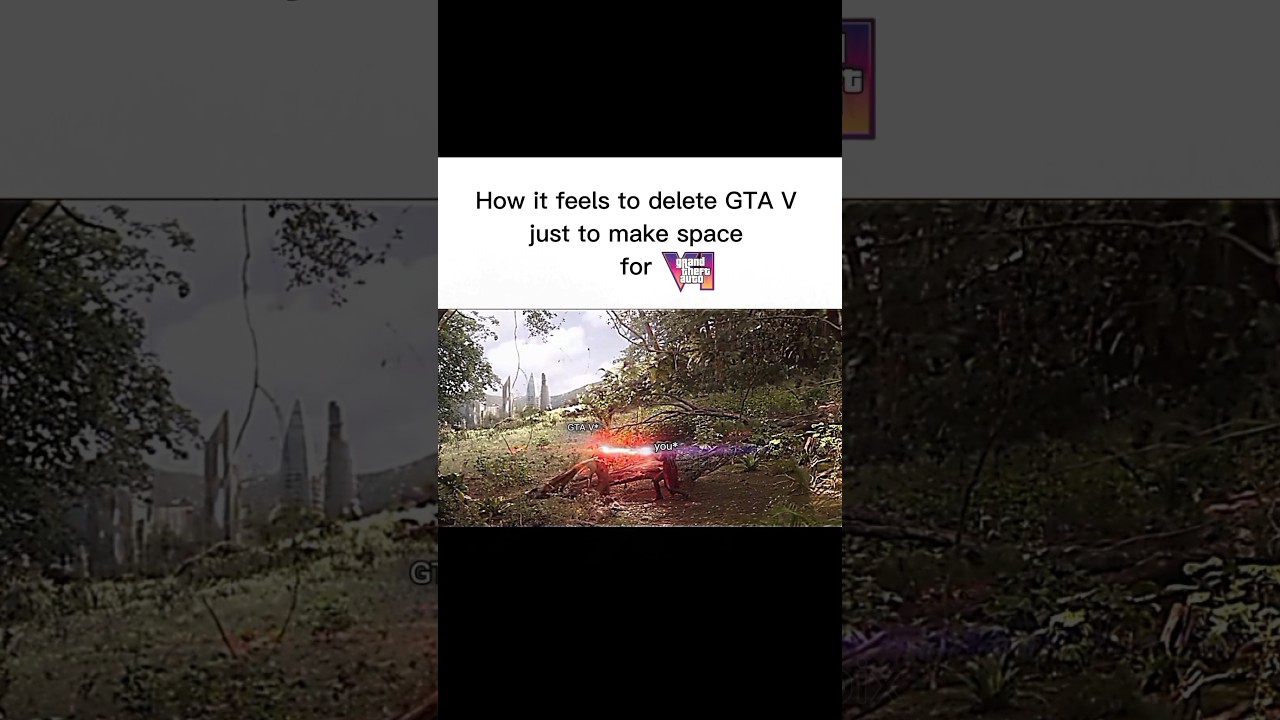 Miejsce na GTA VI #wirusowe #memy #kr&oacute;tkie filmiki