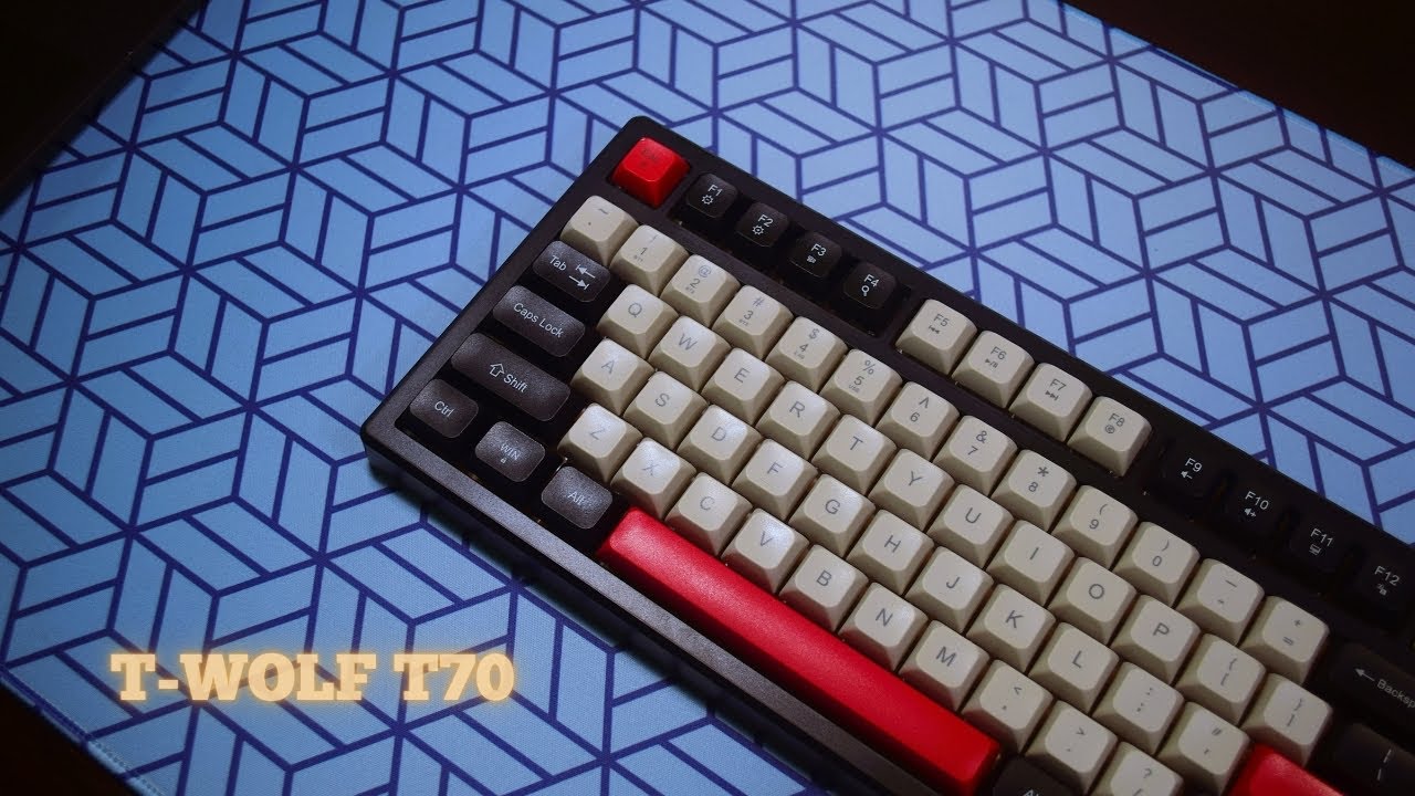 T-WOLF T70 3500 BDT / 30$ Trimode RGB Full Hotswappable Mechanical Keyboard