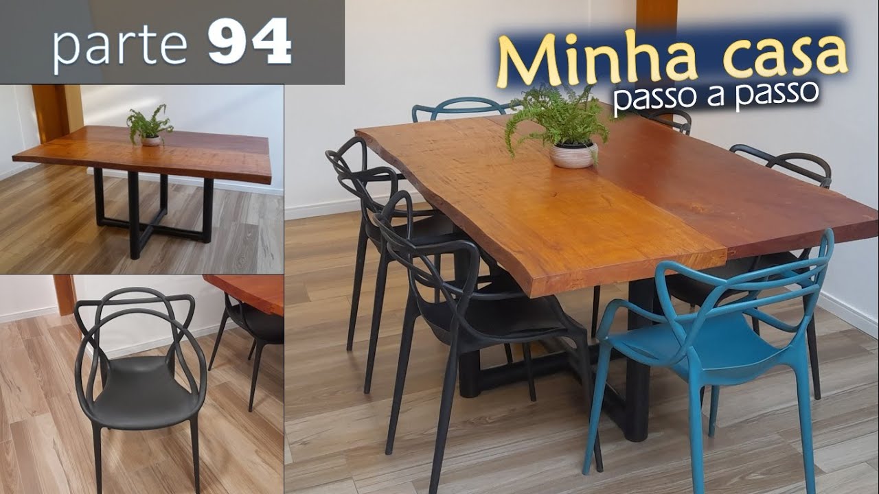# 94 - Como fazer sua MESA DE JANTAR (cadeiras Allegra)