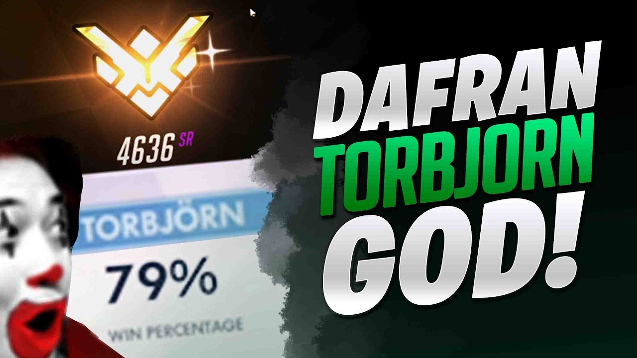 Dafran Gets 4600 SR With Torbjorn! - Overwatch