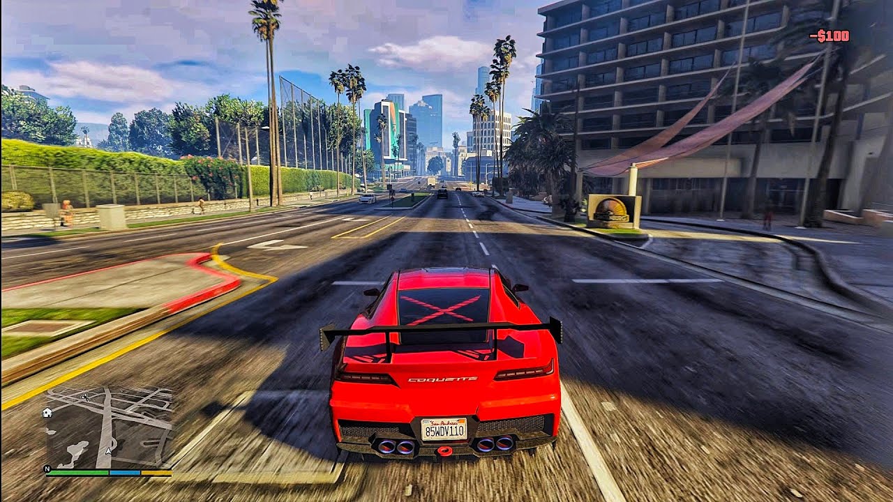 Grand Theft Auto V PS5 Free-roam Gameplay #1668