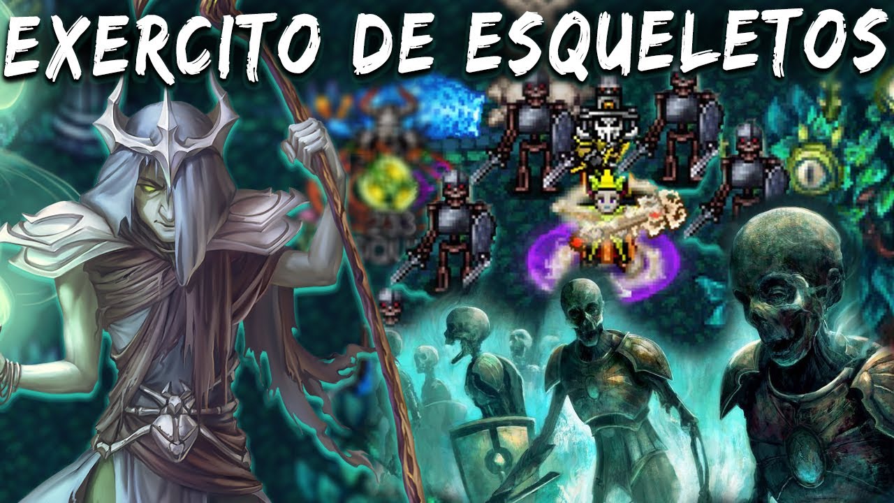 Necro Exercito de Esqueletos 💀☠💀💀 ( Novo Talento Chave 11.4) Necro vem Meta PVP Agora?
