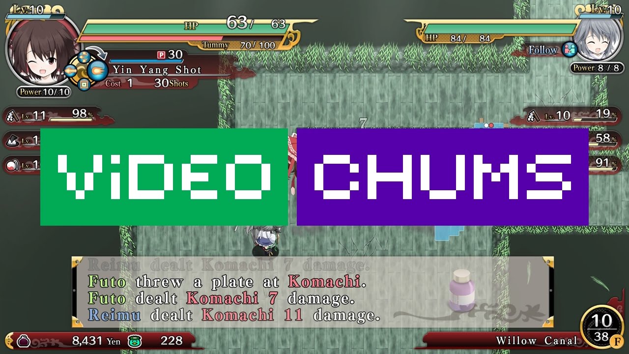 Touhou Genso Wanderer Gameplay | PS4