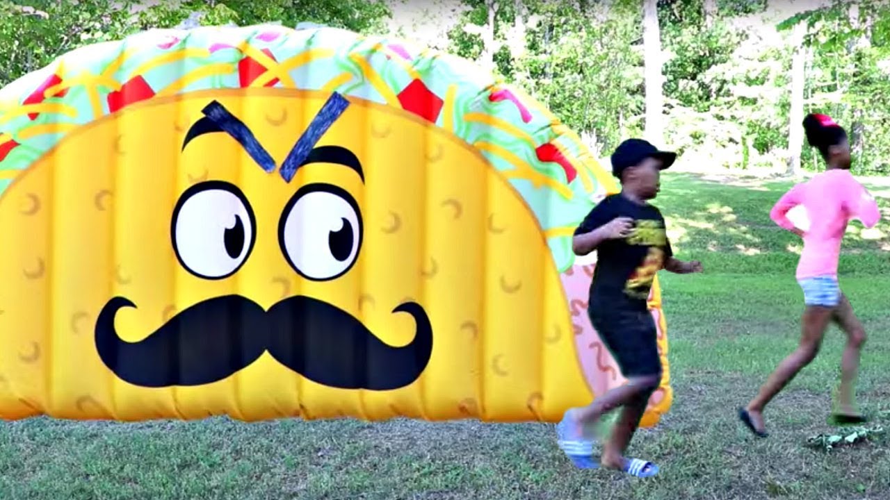 GIANT TACO vs Shiloh and Shasha - Onyx Kids