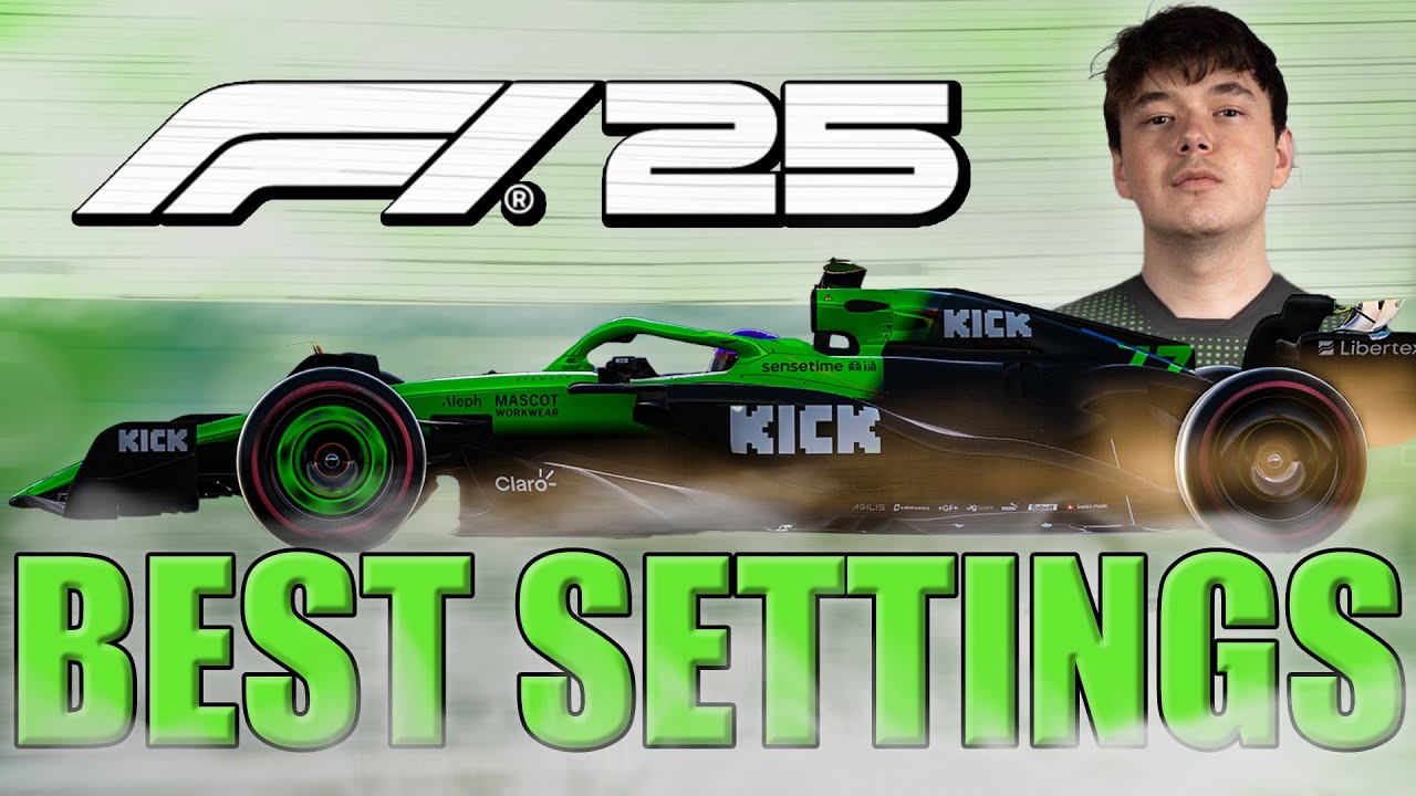 Лучшие настройки игры F1 25 &mdash; FFB | Графика | Ракурс камеры | Аудио | Hud