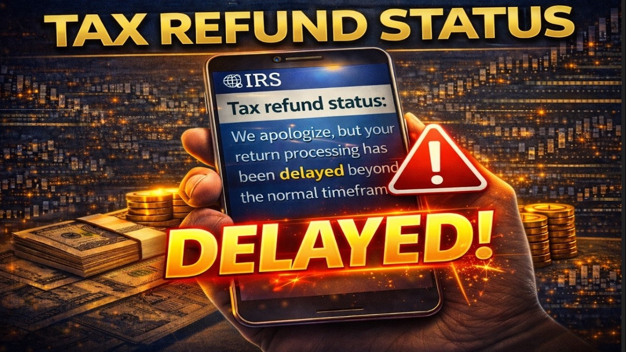 IRS Tax Refund Delayed Beyond The Normal Timeframe?