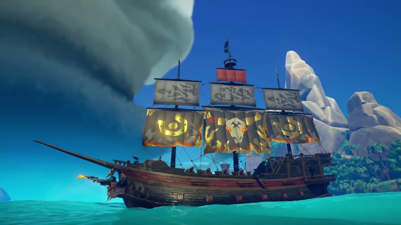 Barbossa1978 shows you that Sea of Thieves 🤠👢 Riptide Rodeo 🤠👢Ship Set