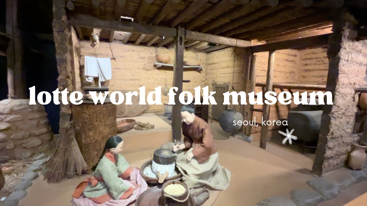 Seoul, Korea - Lotte World Folk Museum 롯데월드 민속박물관 (Full Tour)