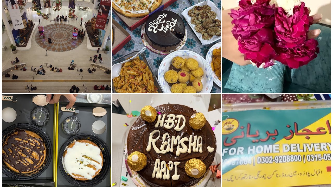 A Day in Karachi 🇵🇰 | Street Food | Phool K Bangles| lucky one Mall My Son’s Birthday 🎂
