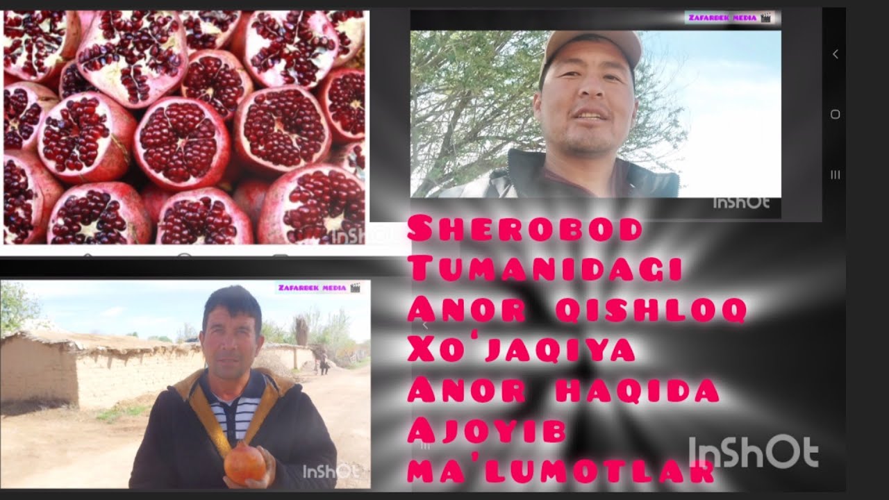 Sherobod Anor qishlog'iga Ekskursiya Xo‘jaqiya qishlog'i