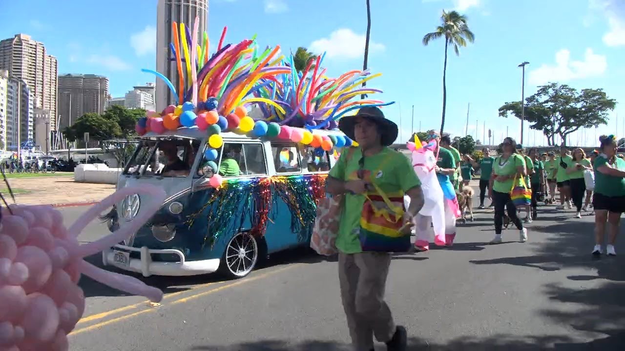 Honolulu Pride parade celebrates LGBTQ+ community