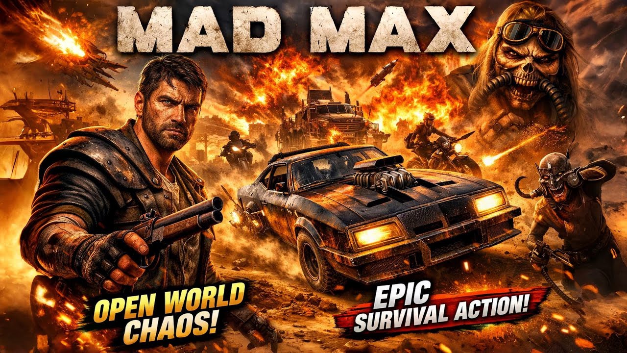MAD MAX Gameplay Walkthrough – INSANE Open World Chaos! (4K HDR)
