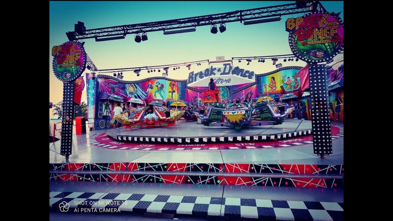 Break Dance Exteme (bigolet) [operator view] (foire aux manèges de Lille 2021)