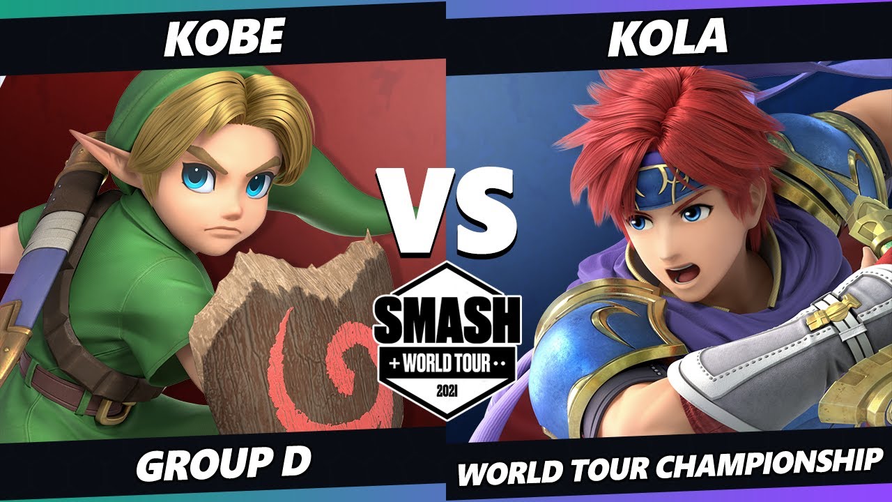 SWT Championship Group D - Kobe (Young Link) Vs. Kola (Roy, Cloud) SSBU Ultimate Tournament