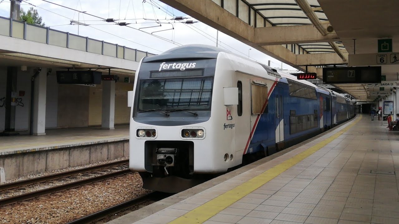 Fertagus e CP em Campolide