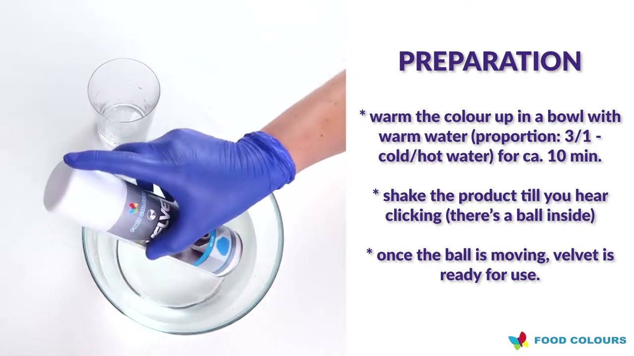 Food Colours - Velvet Spray
