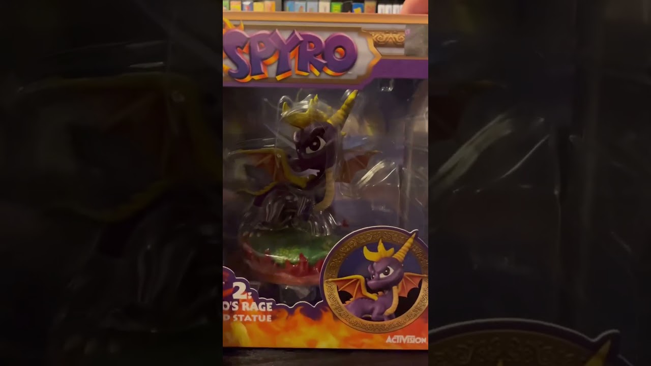 Any Spyro fans out there? #spyro #retro #retrogaming #first4figures #gameroom #gamecollector
