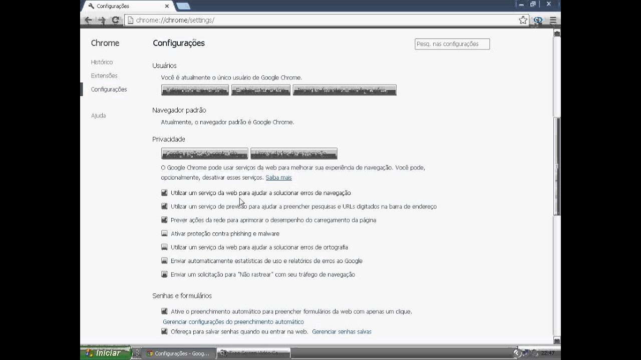 [Tutorial] Como Ativar Prote&ccedil;&atilde;o Contra ''Phishing e Malware''