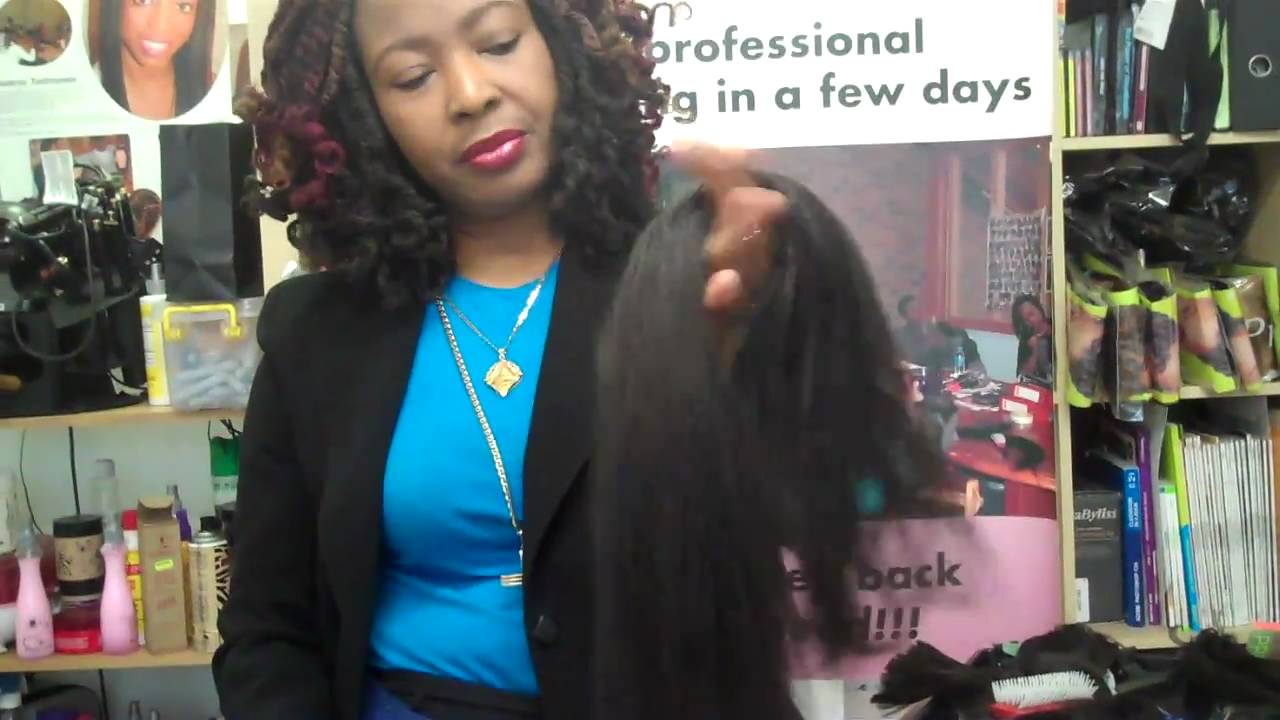 Pulling & Preparing Xpressions /Kanekalon Extensions for natural Feathered tips
