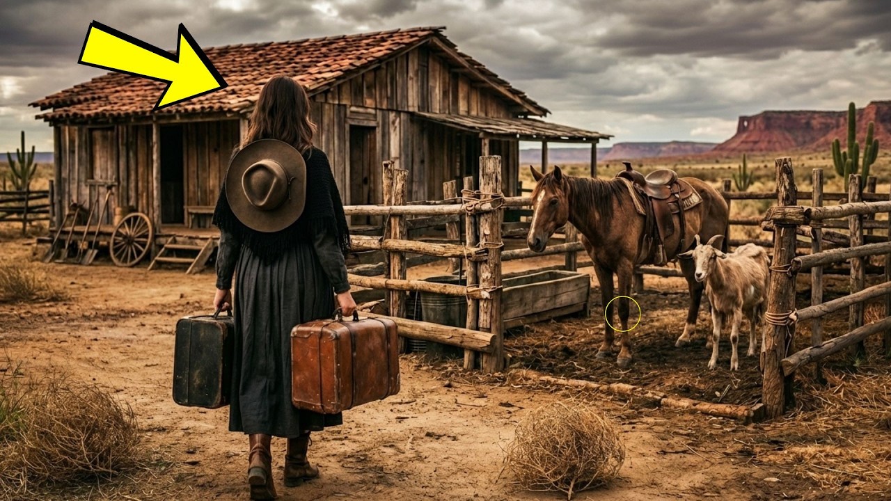 Expulsada del rancho embarazada por su cuñado, la viuda halló una cabaña olvidada… y ahí todo cambió